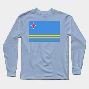 Aruba Flag Long Sleeve T-Shirt
